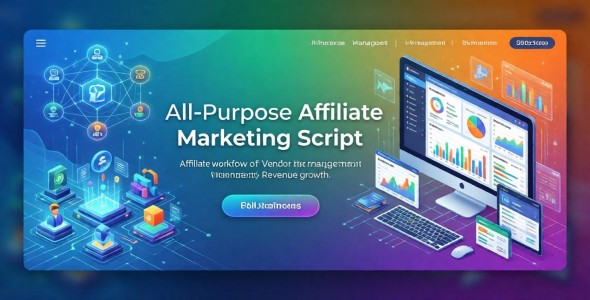 Affiliate Marketing Script – Track and grow your campaigns easily.