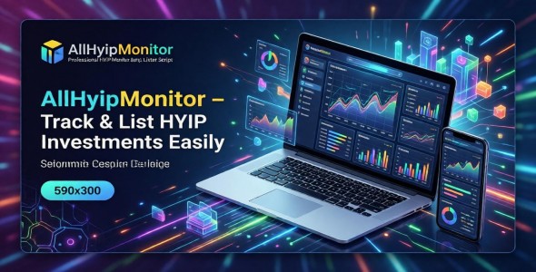 AllHyipMonitor – Professional HYIP Monitor & Lister Script