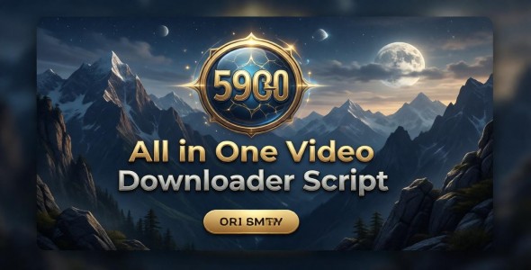 All‑in‑One Video Downloader Script | Create Your Own Video Download Website