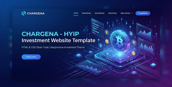 CHARGENA - HYIP Investment Website Theme