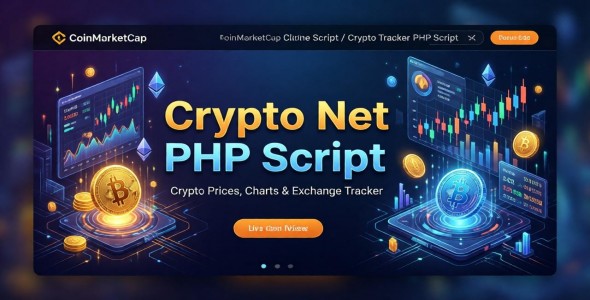 CoinMarketCap Clone Script | Crypto Prices, Charts & Exchange Tracker