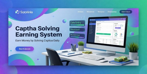 Data Entry Captcha Solving Earning System
