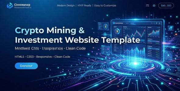 DICTOX-TRADE – HYIP Investment Website Template 