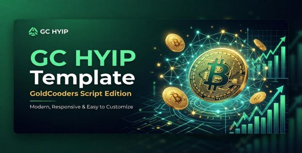 GoldCoders HYIP Template – GC Investment De