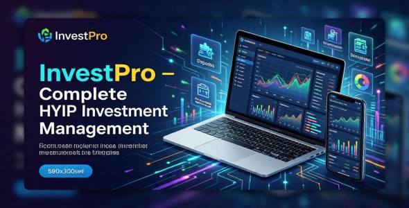 InvestPro – Advanced HYIP Investment Management Script