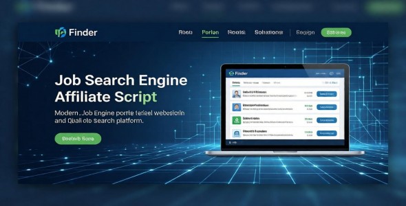 JobFinder - Job Search Affiliate Engine Script