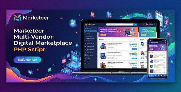Marketeer - Top Multi-Vendor Digital Marketplace PHP Script