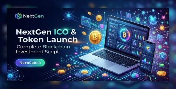 NextGen ICO & Token Launch Platform – Complete Blockchain Investment Script
