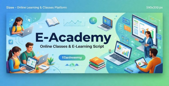 Online Classes Script | Free Courses & E-Learning System