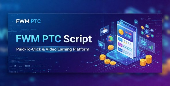 Paid-to-Click Platform Script | PTC System for Ads