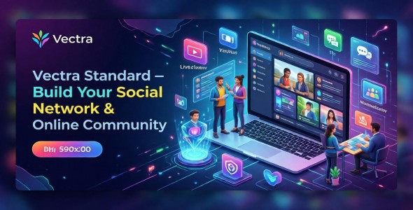 Vectra Standard - Complete Social Media PHP Platfo